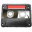 Cassette Red Icon 32px png